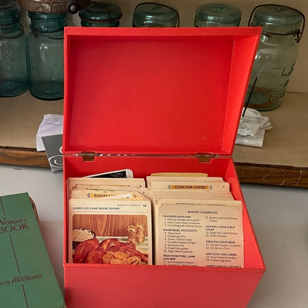 Betty Crocker Recipe Card Library